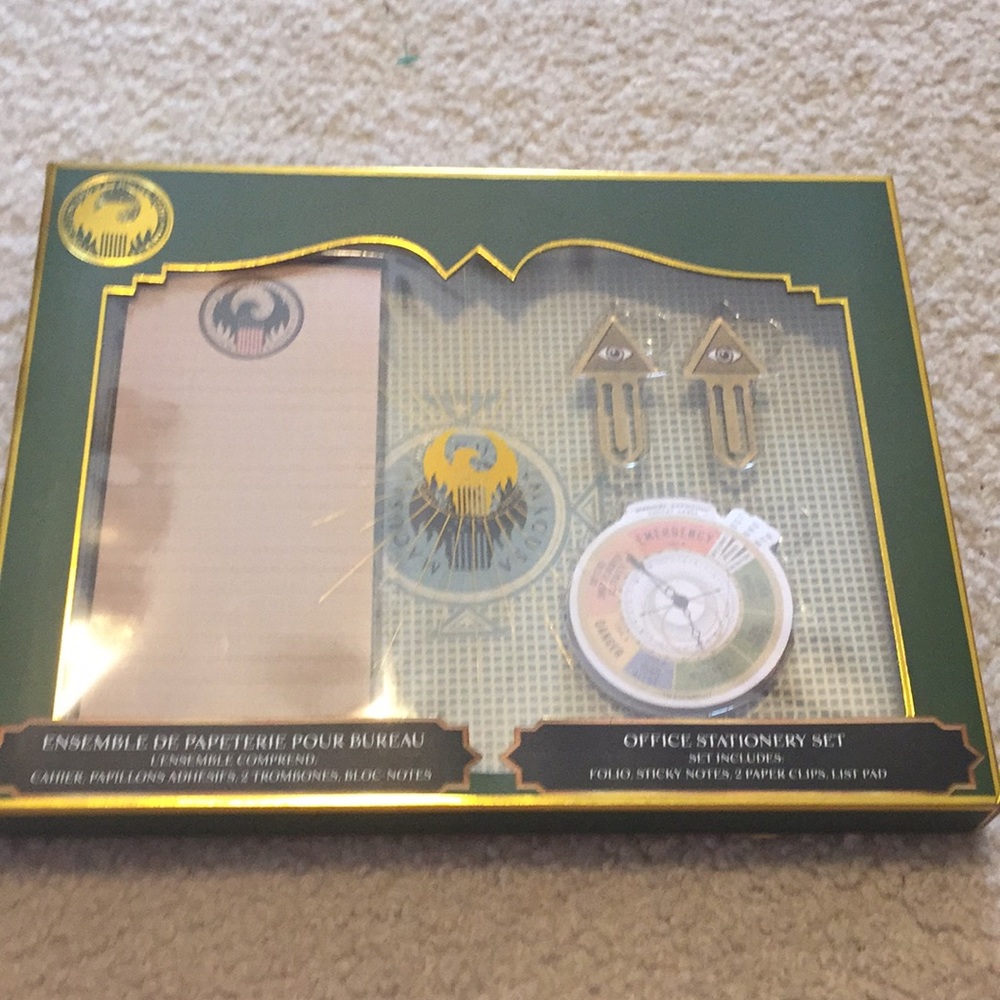 Harry Potter Lootcrate Stationary Set